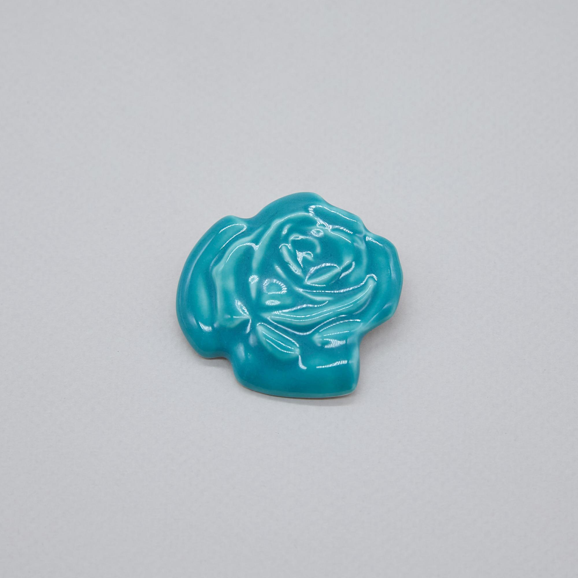 Брошь роза Тиффани