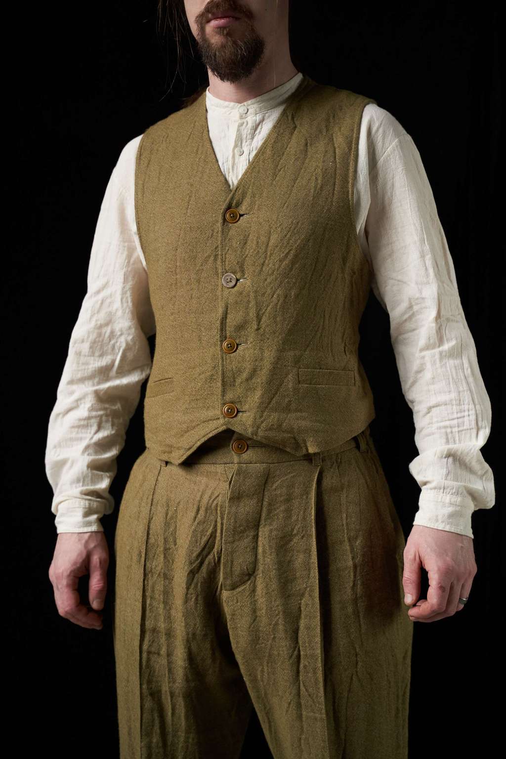 Khaki vest
