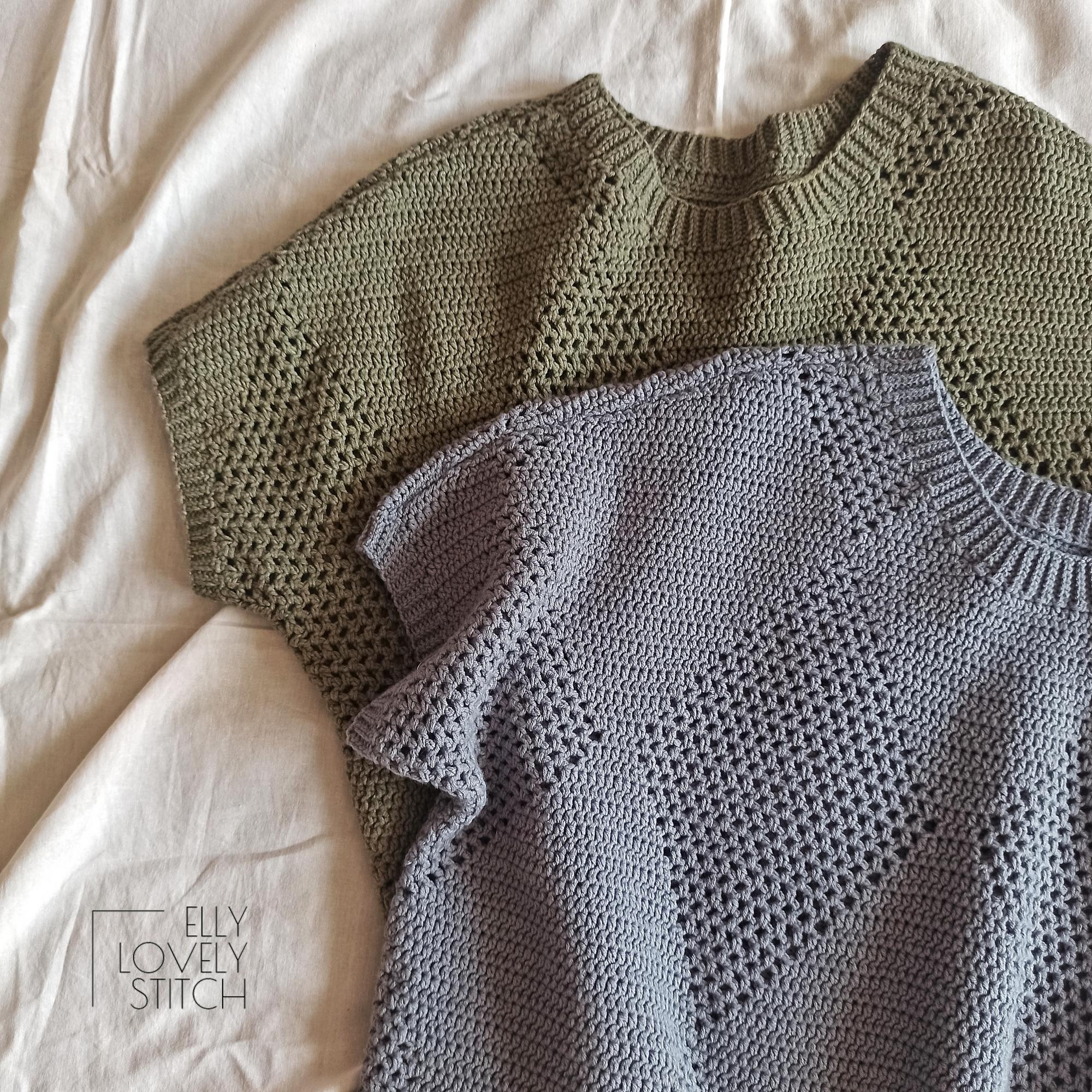 Crochet Diamond Jumper Pattern