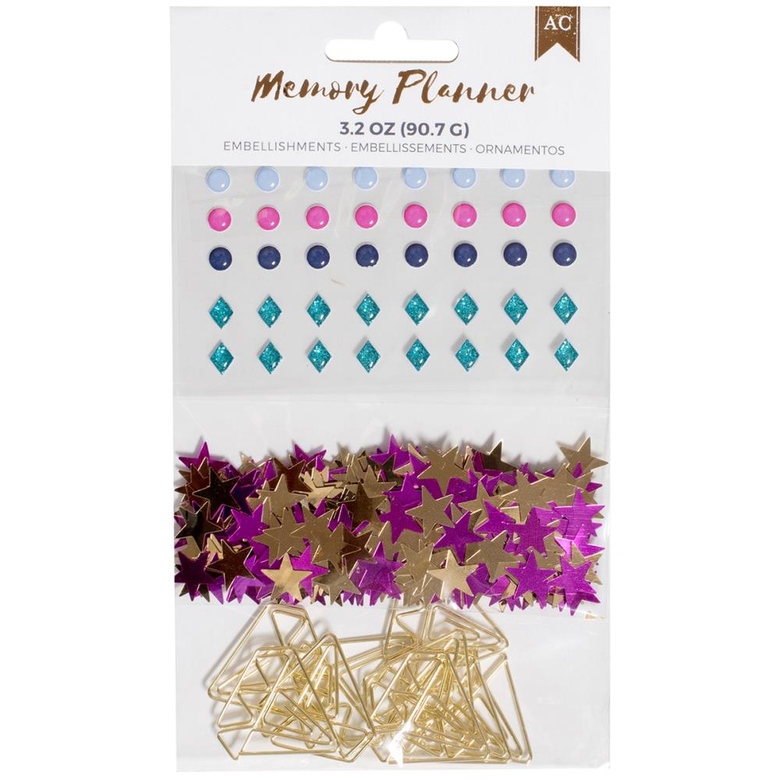 Набор украшений Memory Planner Assorted Embellishments
