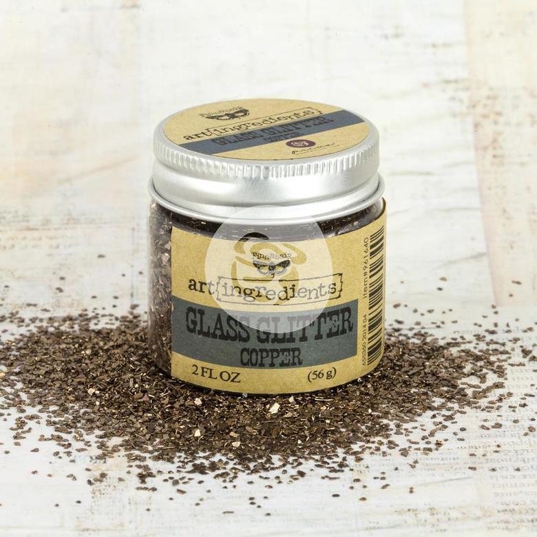 Стеклянный глиттер COPPER Finnabair Art Ingredients Glass Glitter