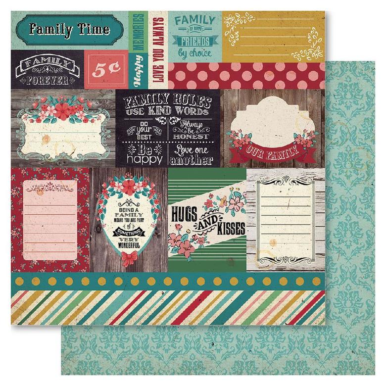 Бумага Family Time Bella! Family Double-Sided Cardstock