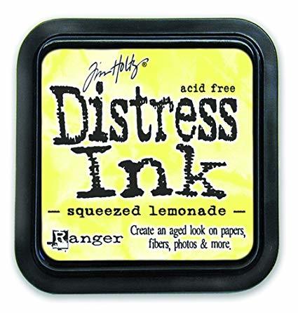 Tim Holtz Distress Ink Pad Squeezed Lemonade