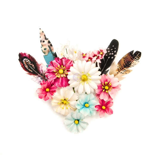 Набор цветов ручной работы Prima Marketing "Midnight Garden - Dark Romance"