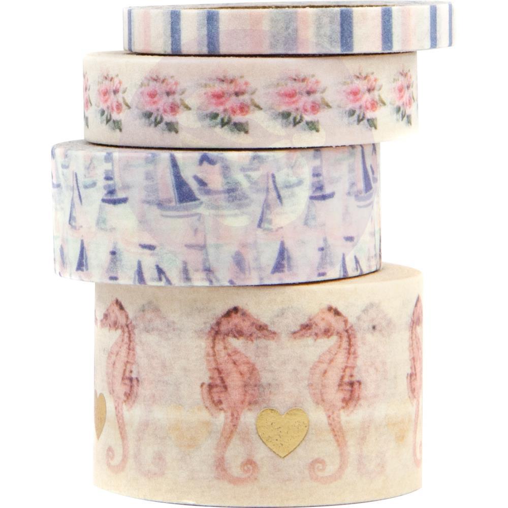 Набор скотчей Prima Marketing Golden Coast Decorative Tape 4/Pkg