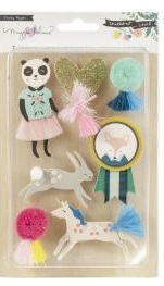 Наклейки Puff Creat Paper Maggie Holmes Willow Lane Standouts 7/Pkg