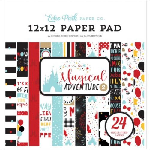 1/2 Набор односторонней бумаги Magical Adventure 2 Echo Park 12 "X12" 24 / Pkg (п.5)