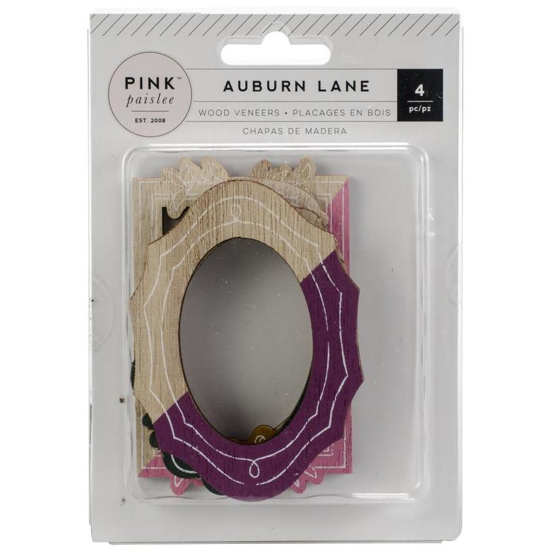 Деревянная рамка Pink Paislee Auburn Lane 4 / Pkg