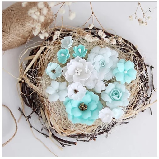 Набор цветов "Мятный микс"