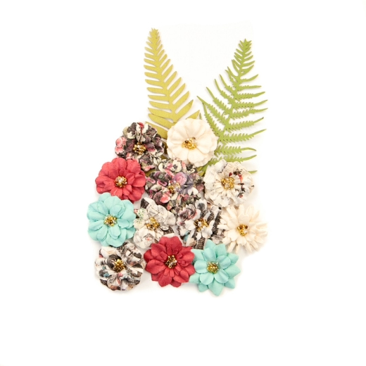 Набор цветов ручной работы Prima Marketing "Midnight Garden - Secret Garden"