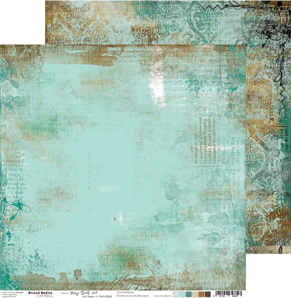 Лист бумаги двусторонний HAZY STREET - 03 Craft o'clock