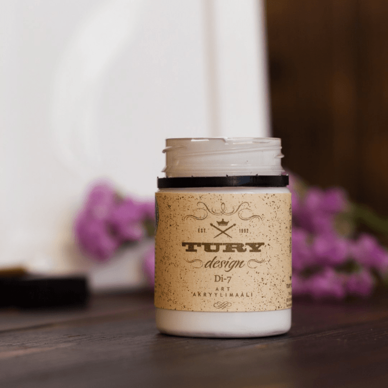Краска акриловая Aturi Design DI-7 белый 10-10