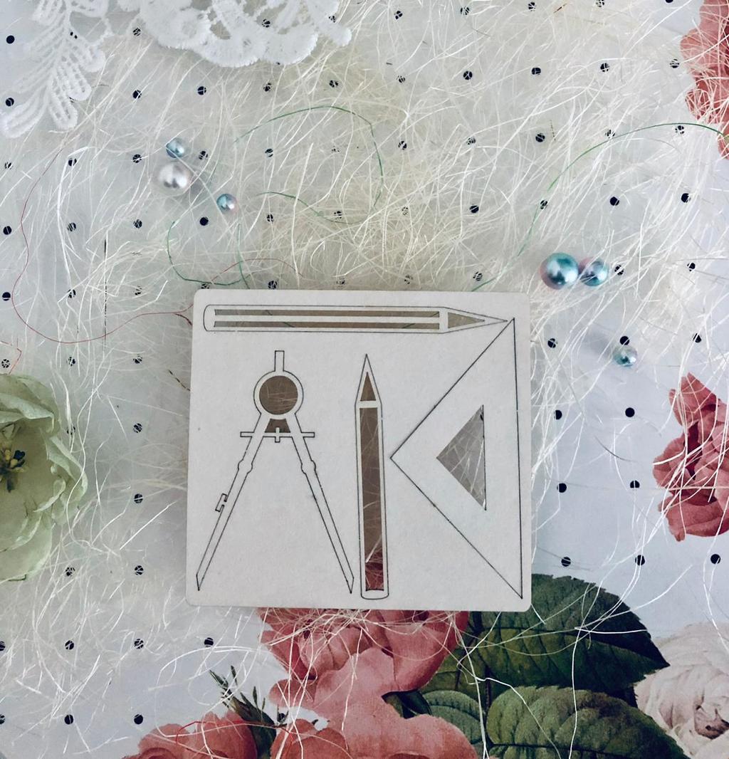 Чипбор  «школьные принадлежности»