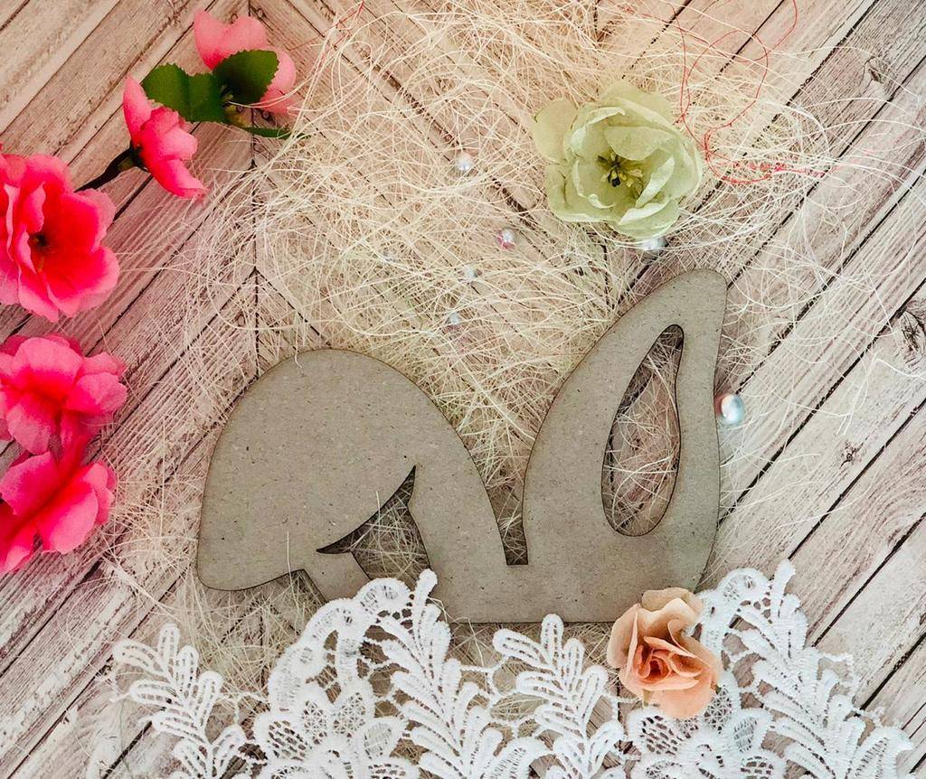 Заготовка для тиснения «ушки зайки» 10,5*15