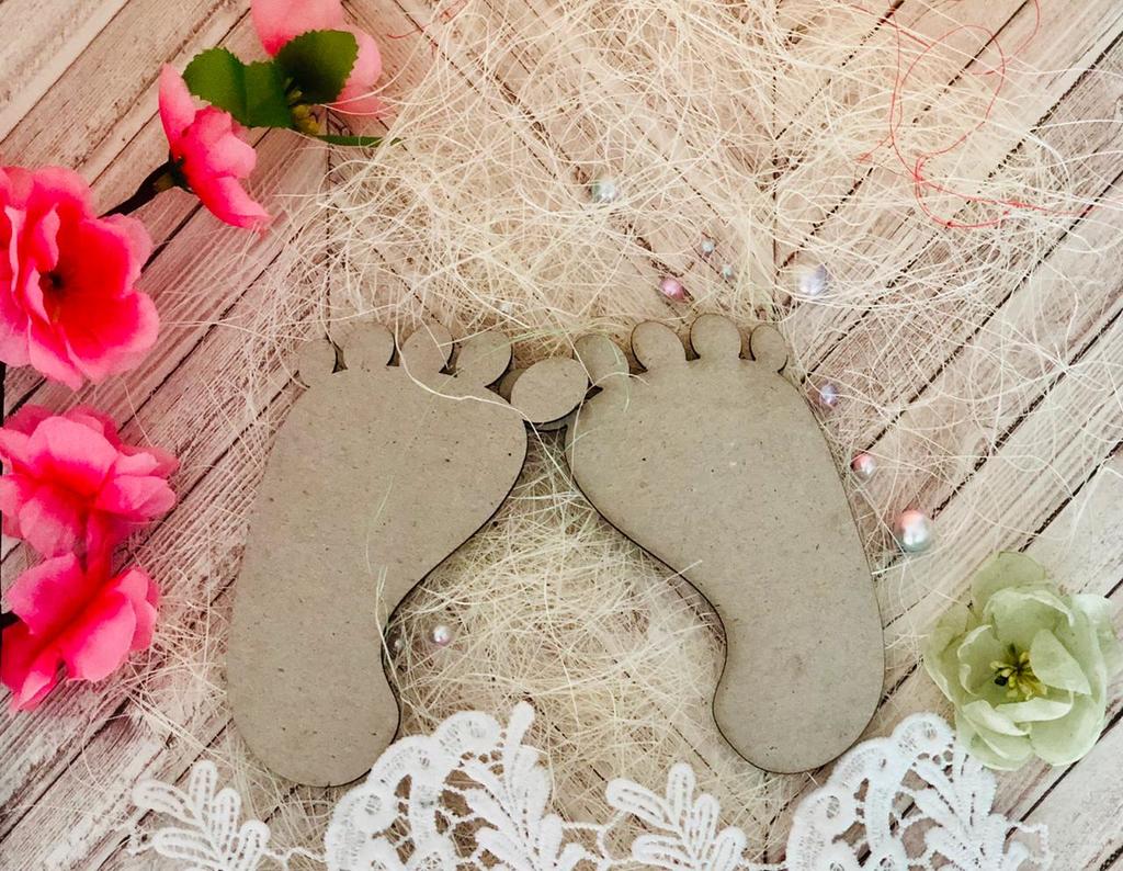 Заготовка для тиснения «следы»