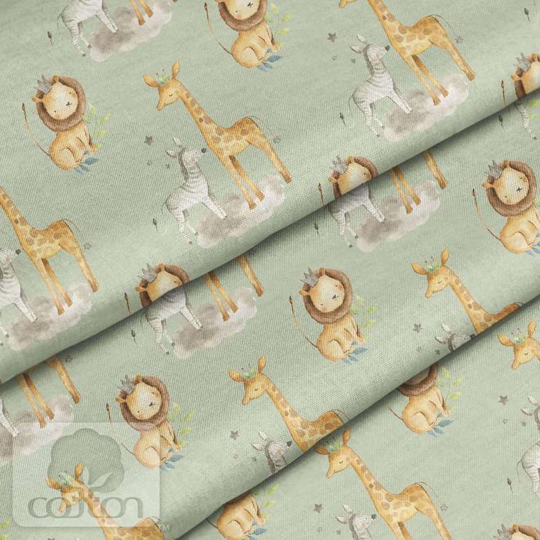 Отрез ткани Король-лев Премиум Хлопок