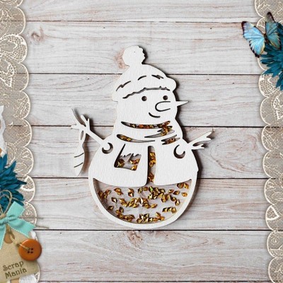 ШЕЙКЕР  ЭТНИКА НОВОГОДНЯЯ. СНЕГОВИК