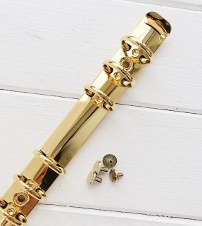 Кольцевой механизм "Золото" А5. 2 см - диаметр кольца