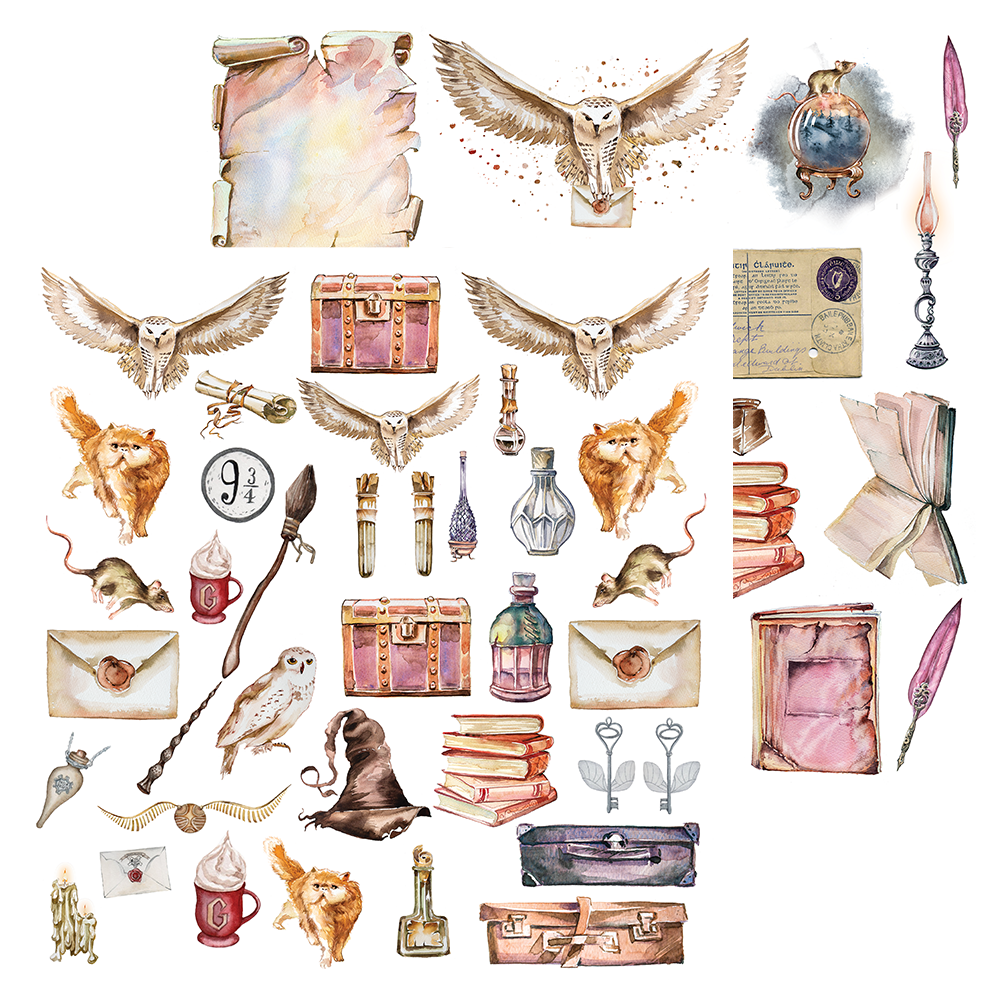 Лист двусторонний Zoya Design -Waiting for a letter- 30,5*30,5 (11)