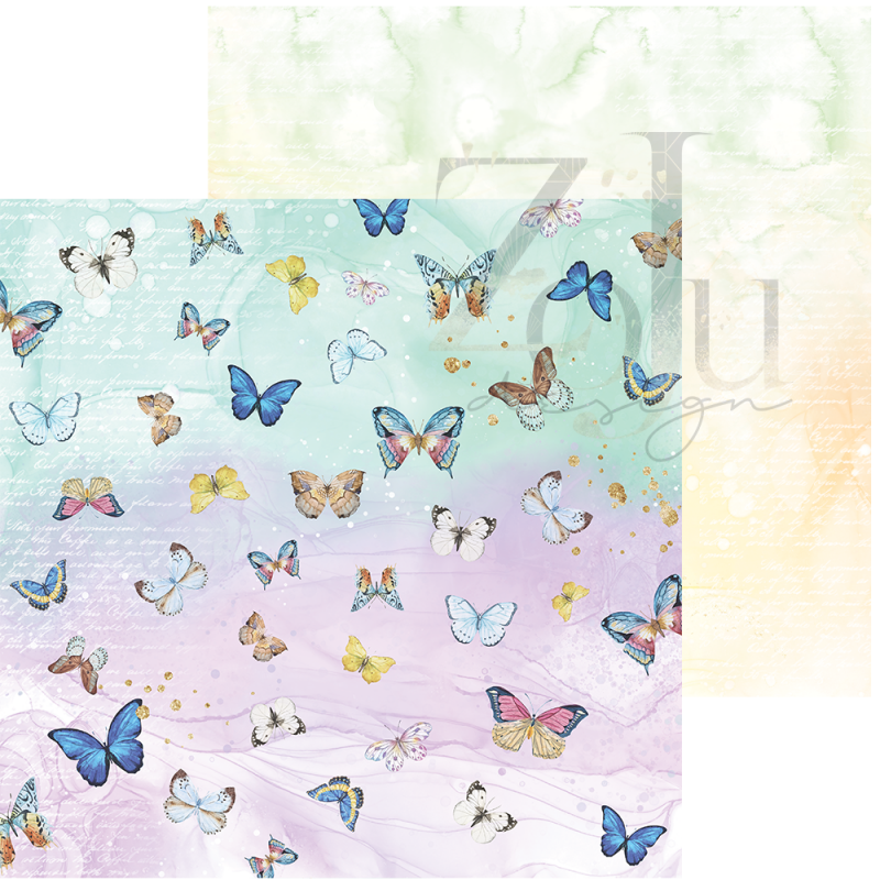 Лист двусторонний Zoya Design-30,5*30,5 (12)