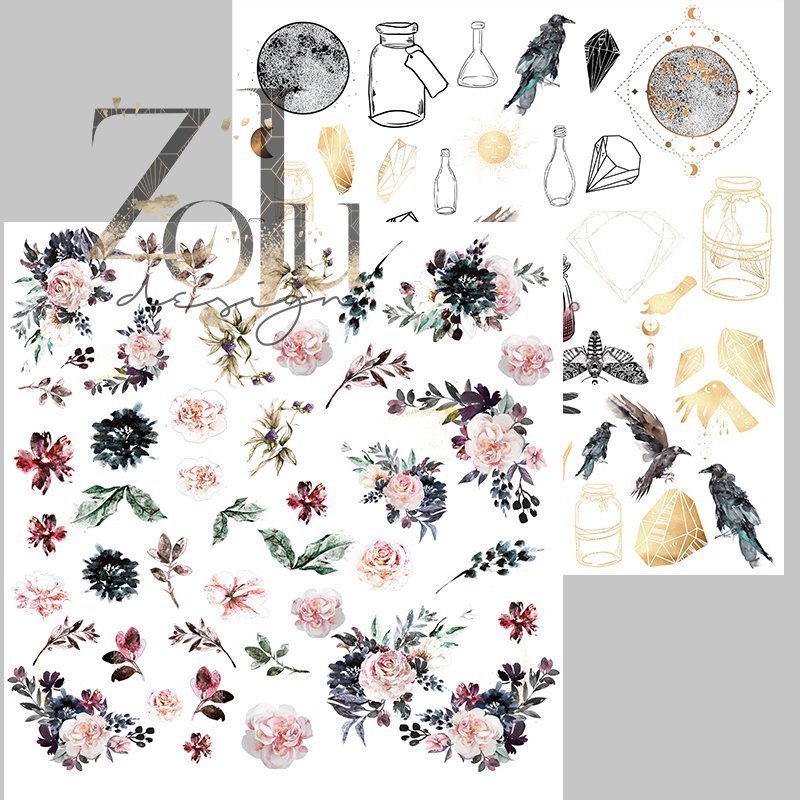 Лист двусторонний Zoya Design -Eclipse 07-  30,5*30,5 (11)