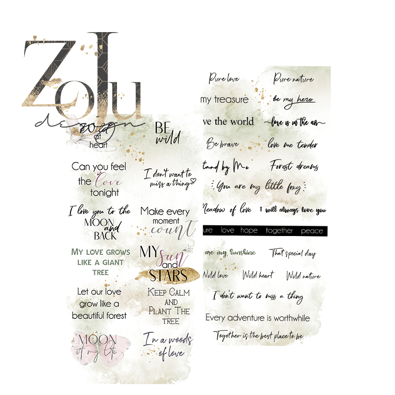 Лист двусторонней бумаги Zoya Design 15,5*30,5 (12)