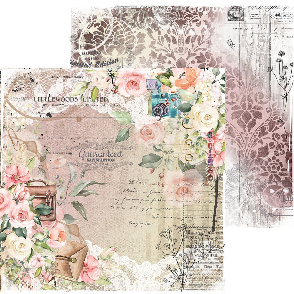 Лист двусторонний Zoya Design - Vintage Craft - 03- 30,5*30,5 (11)