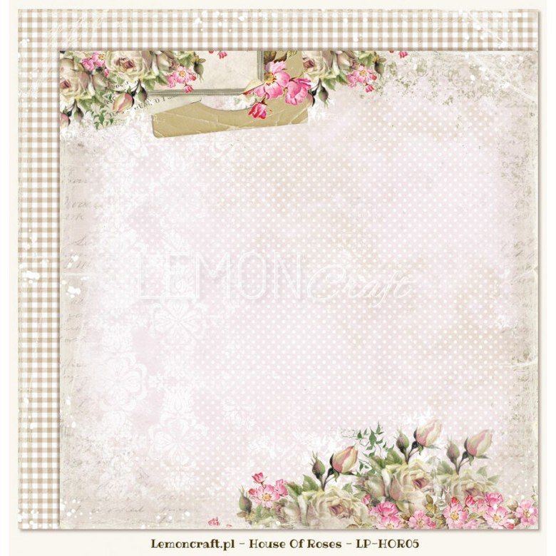 Лист бумаги Lemon Craft - House of Rose -05