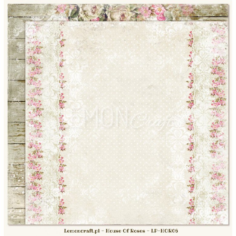 Лист бумаги Lemon Craft - House of Rose -06