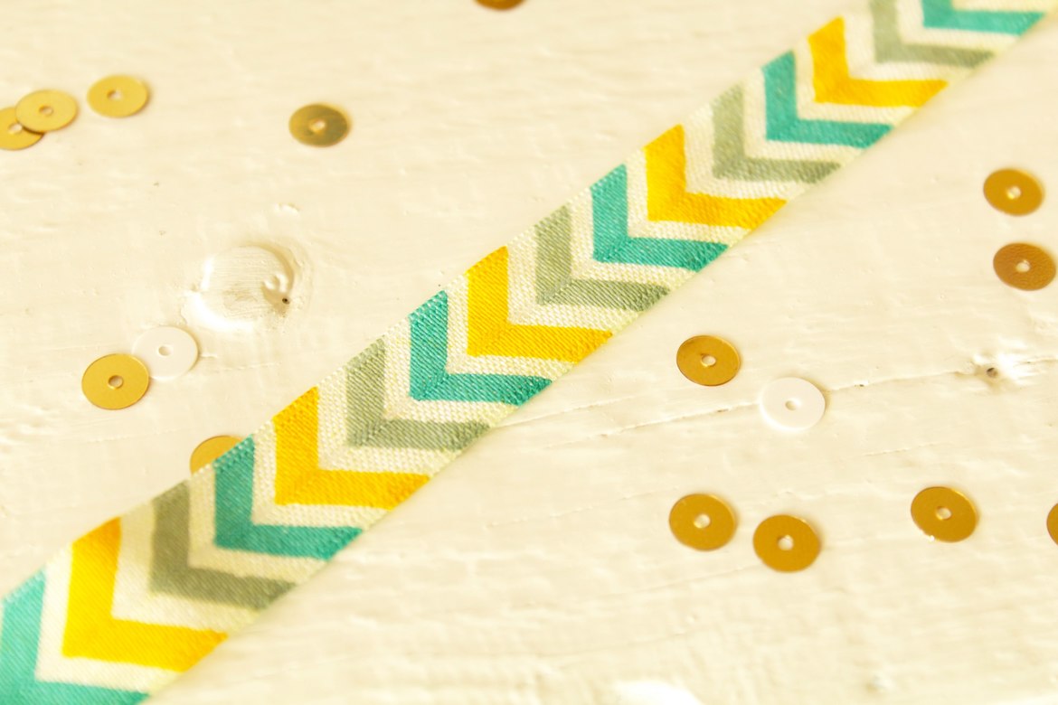 Резинка, шеврон зеленый, (1 ярд)