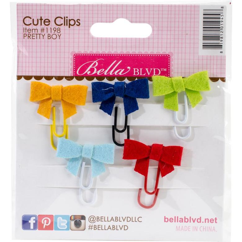 Набор декоративных скрепок Bella BLVD #1198