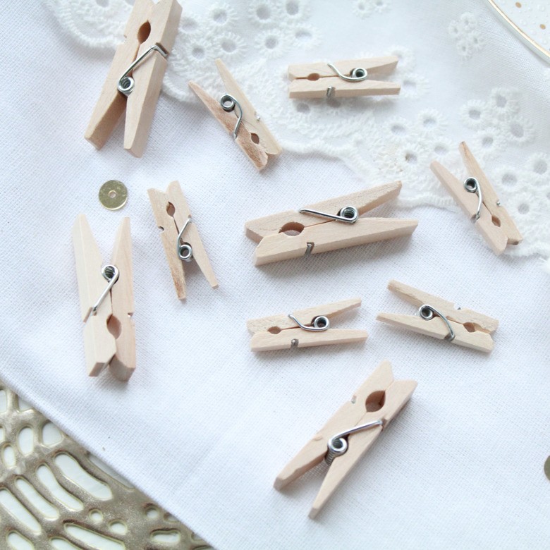 Деревянные прищепки ♥