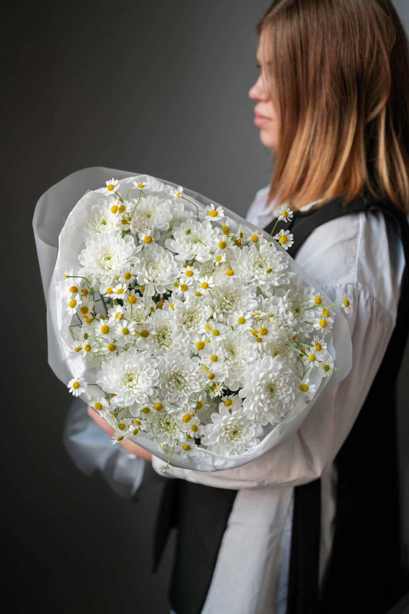 Букет "Белое лето"