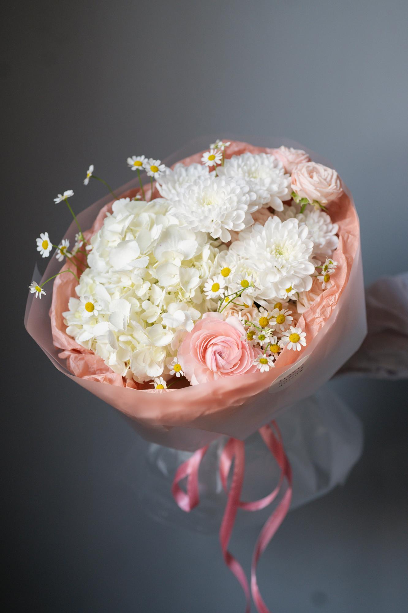 Букет "Розовое облако"