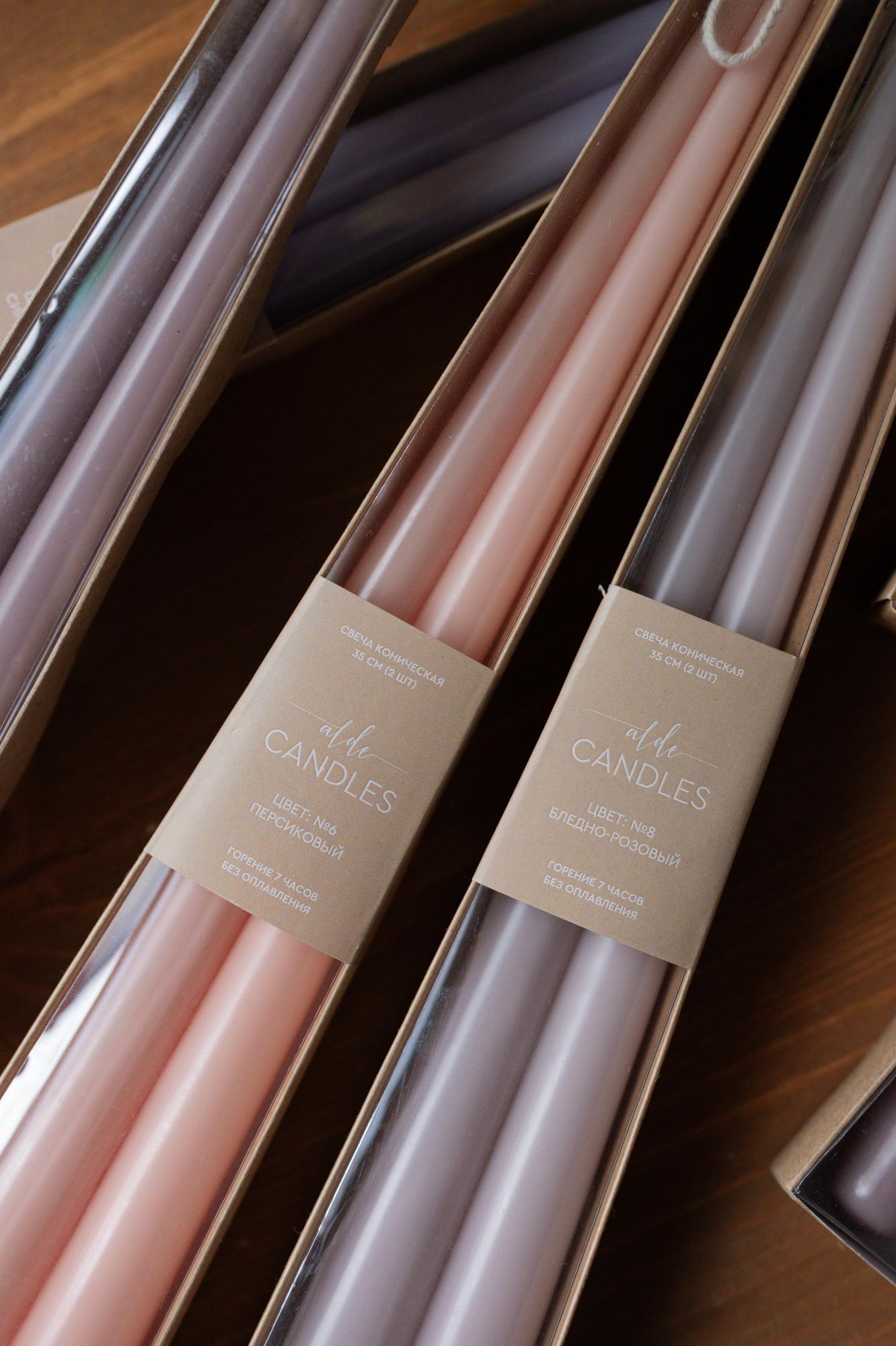 Свечи конические Alde Candles (в ассортименте)