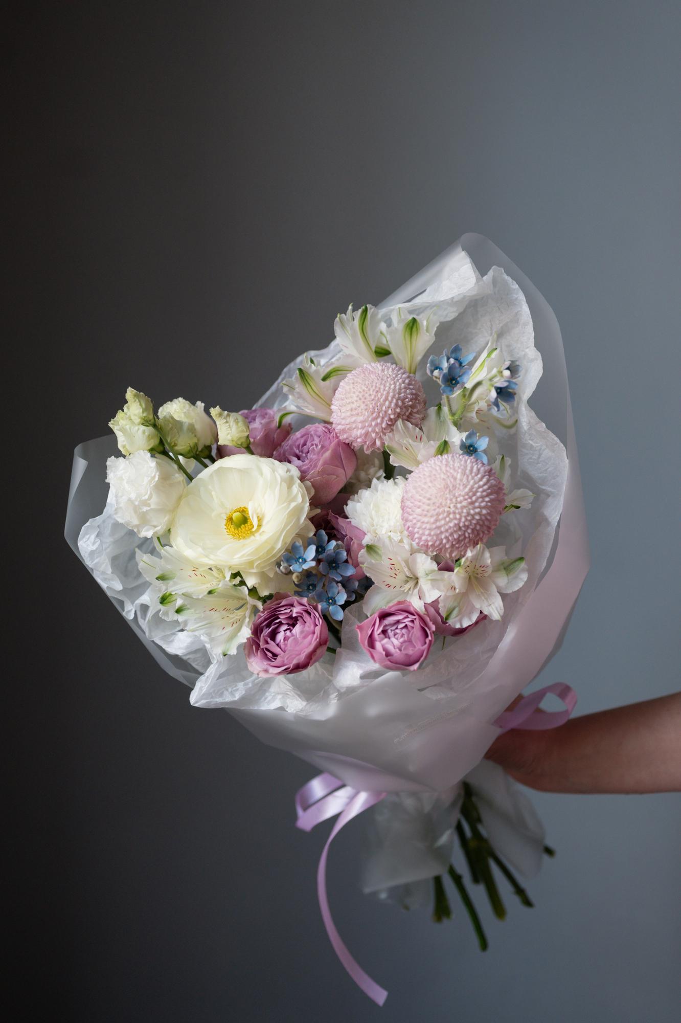 Букет "Лиловый рассвет"