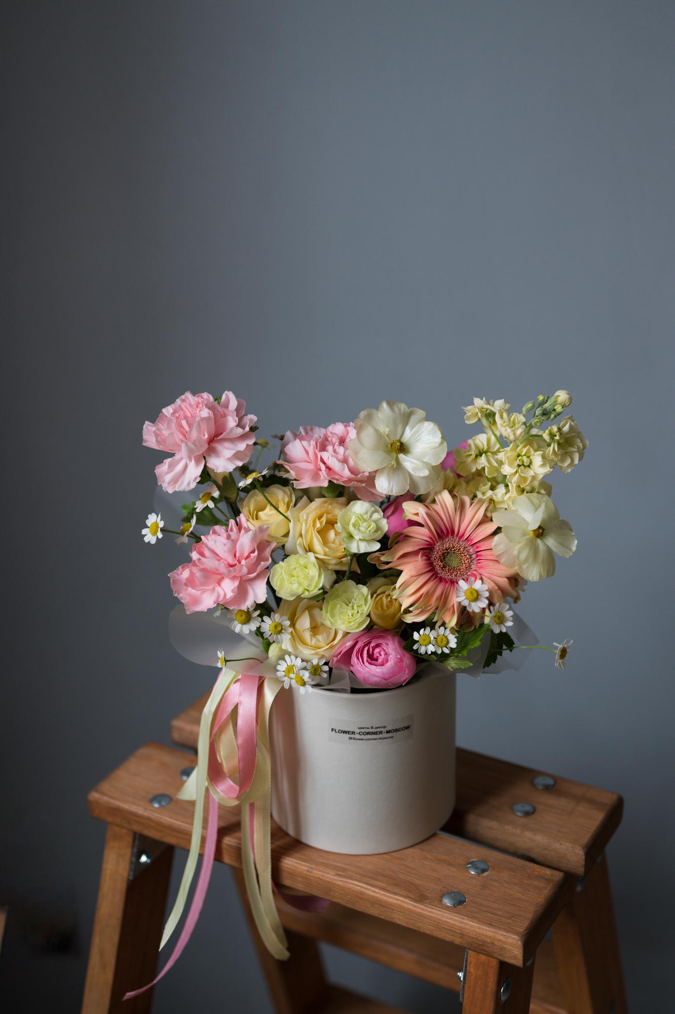 Композиция "Розовый закат"