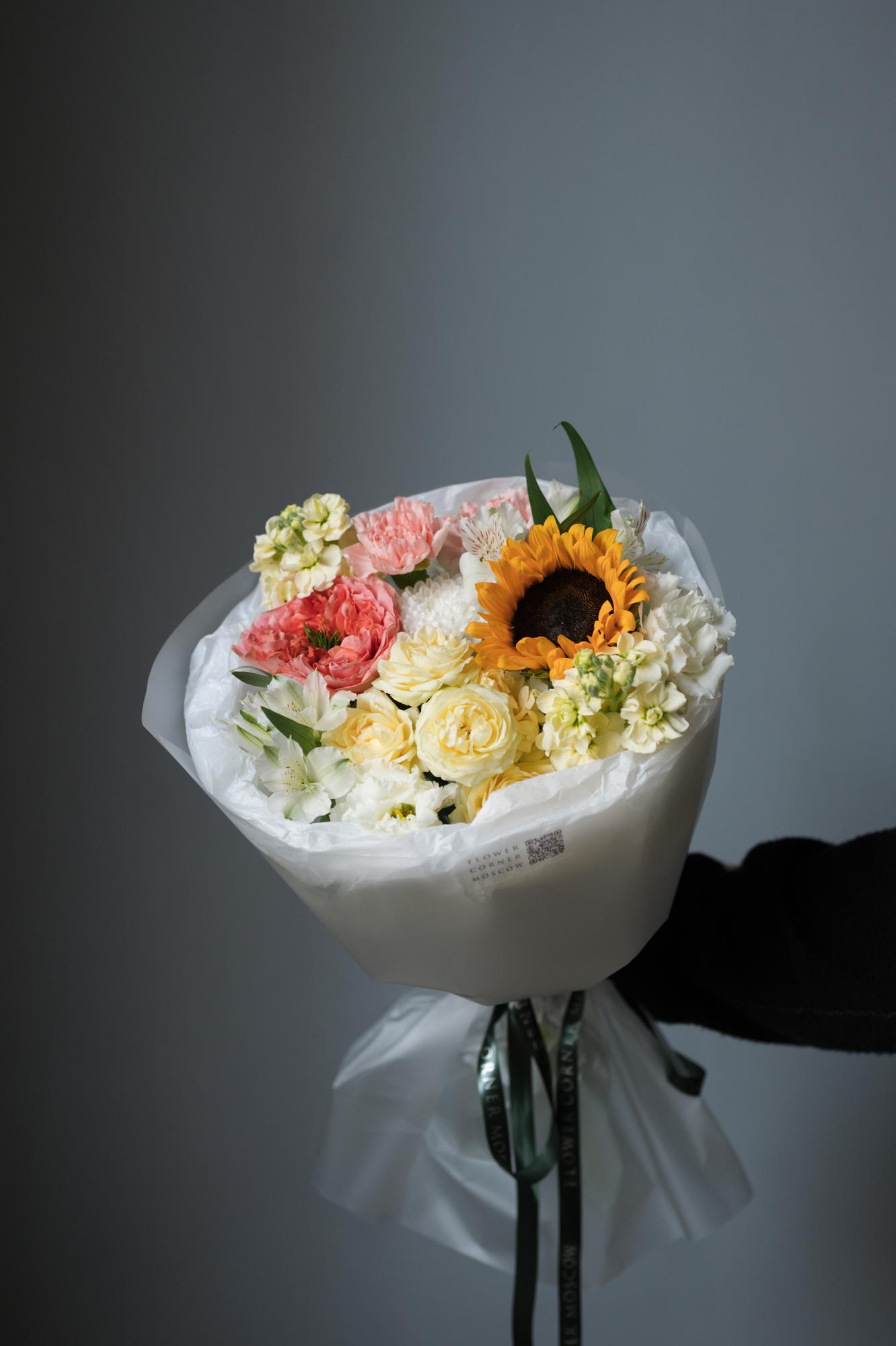 Букет "Объятия солнца"