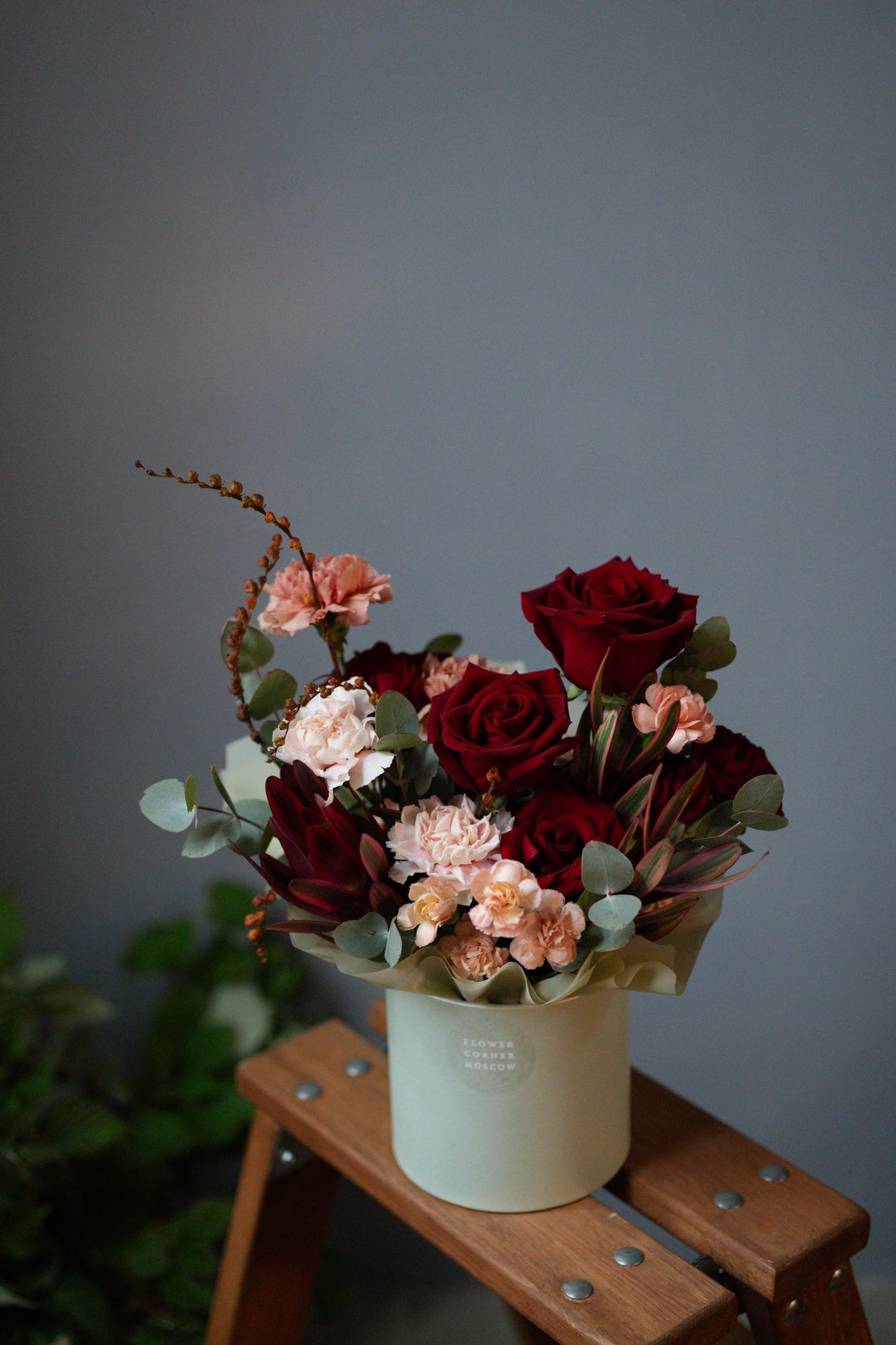 Композиция "Вино и бархат"