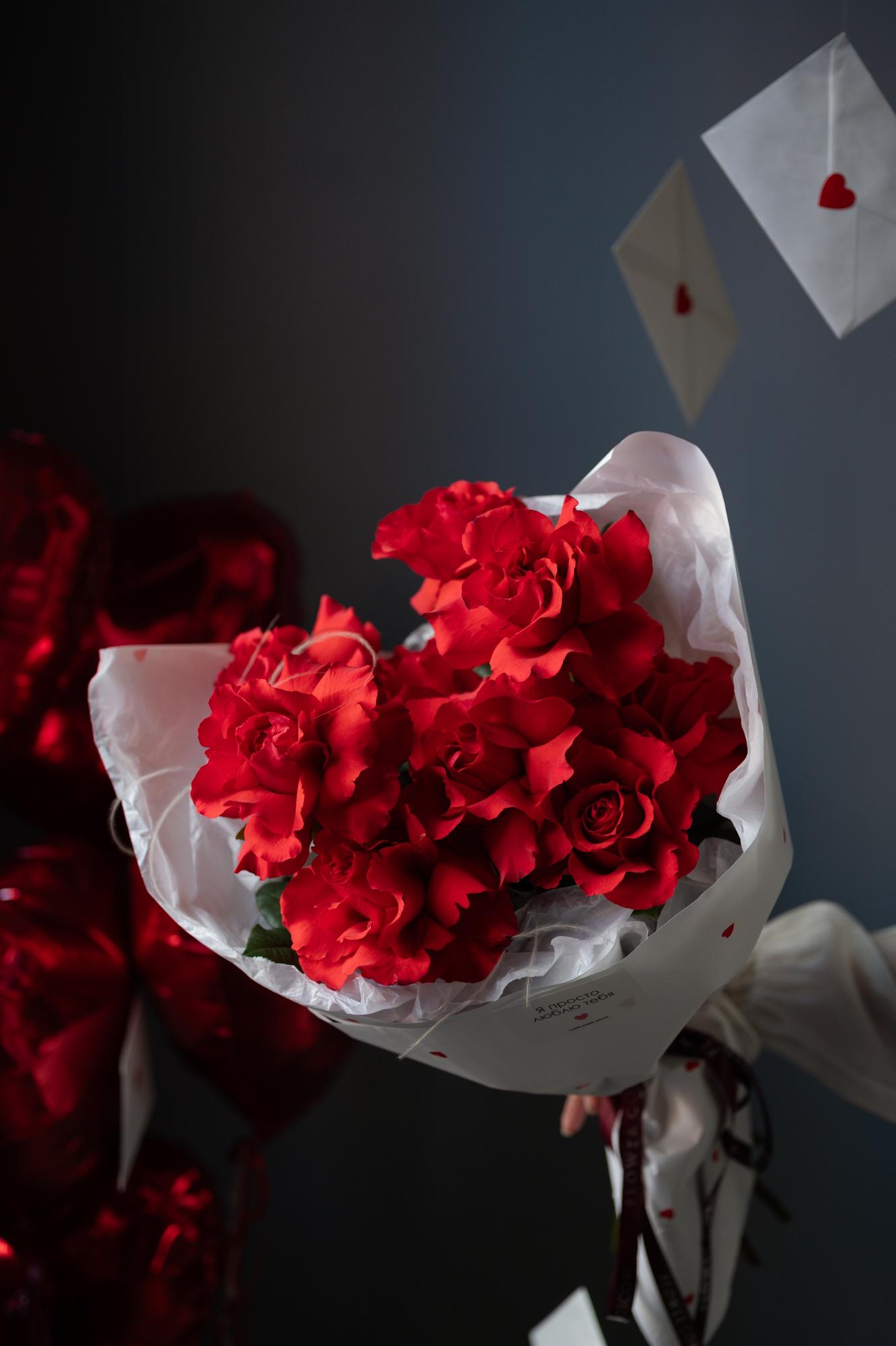 Букет французских роз