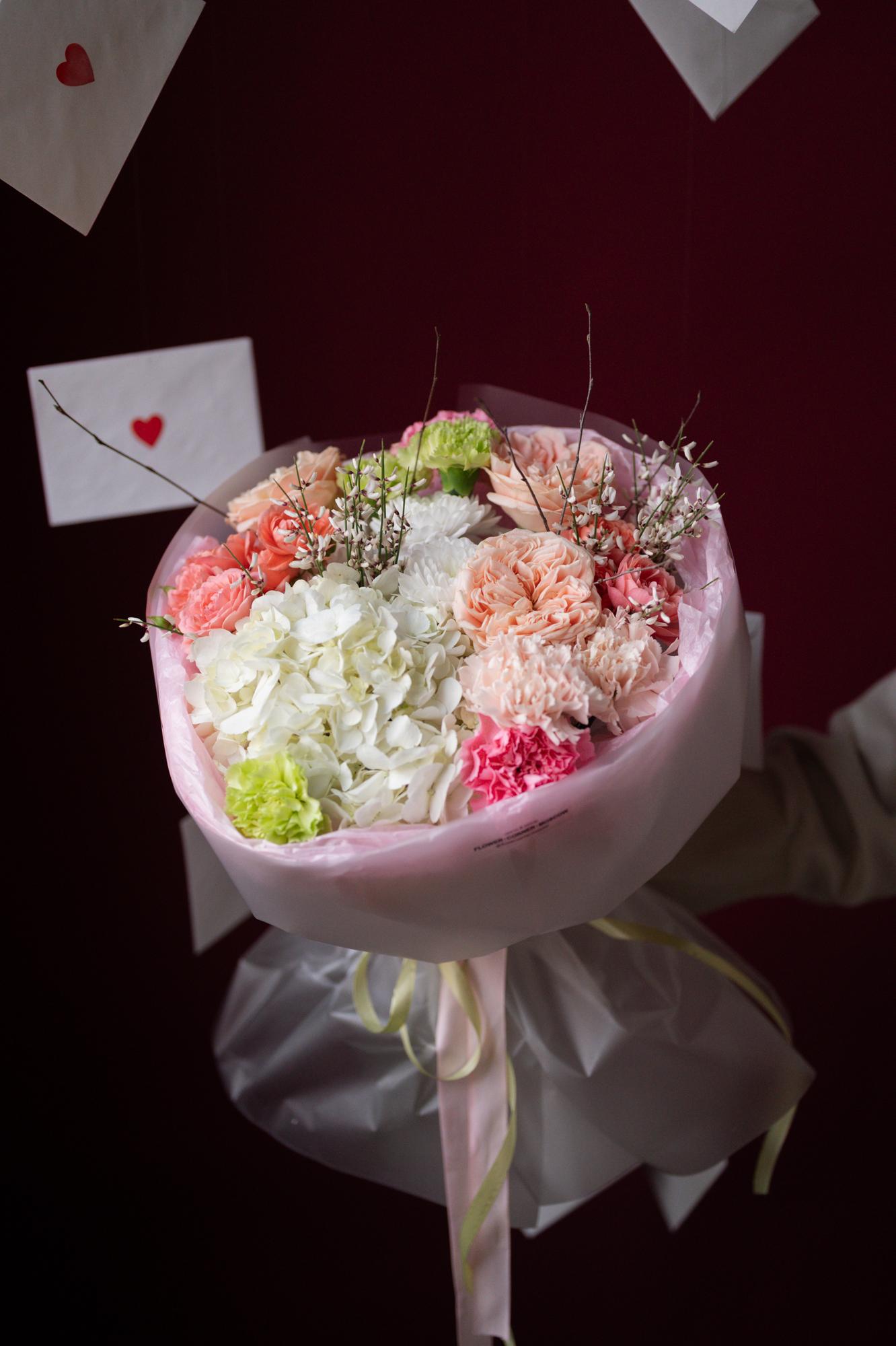 Букет "Теплый комплимент"