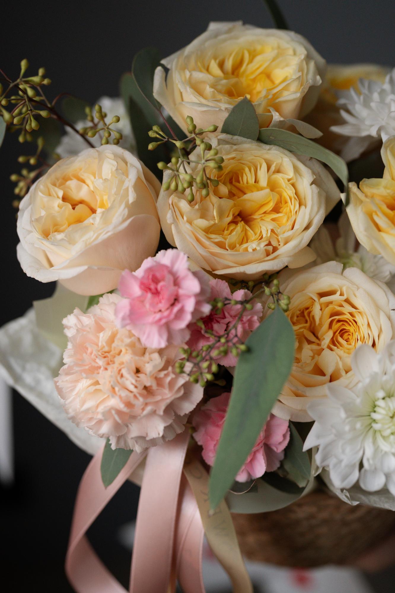 Корзина "Солнечная улыбка"