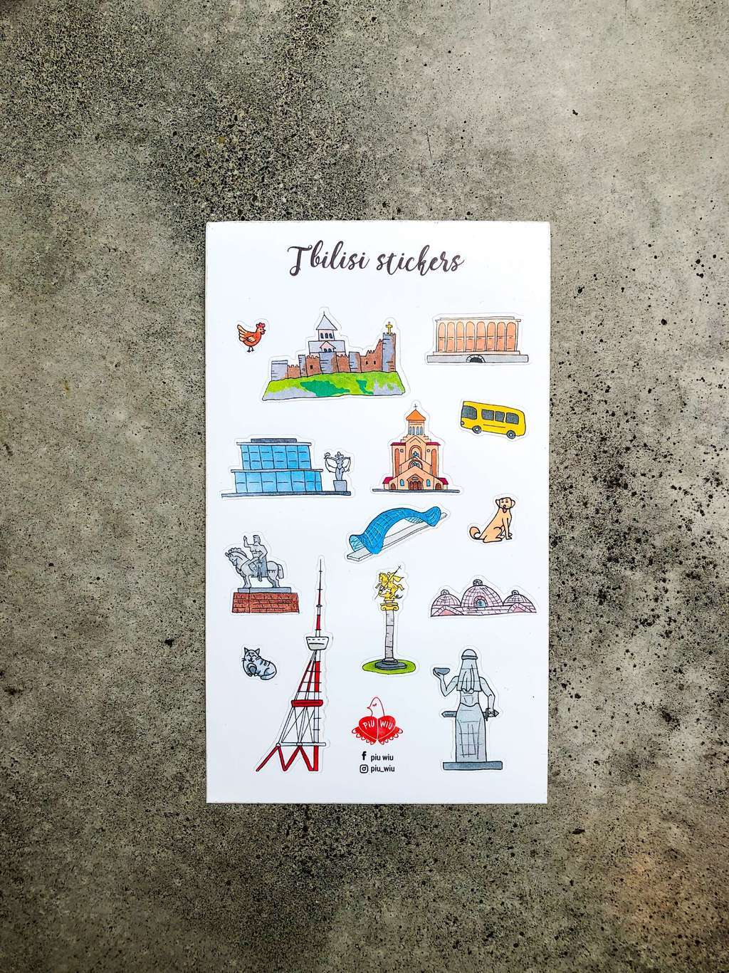 Tbilisi stickers