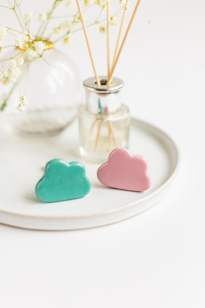 Керамические мебельные ручки «облачка»