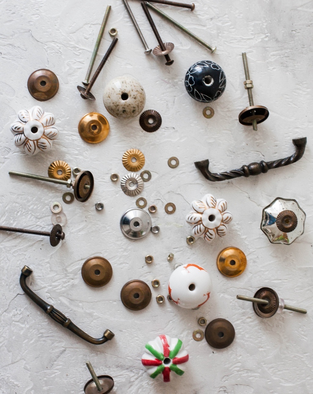 Фурнитура для ручек-кнопок