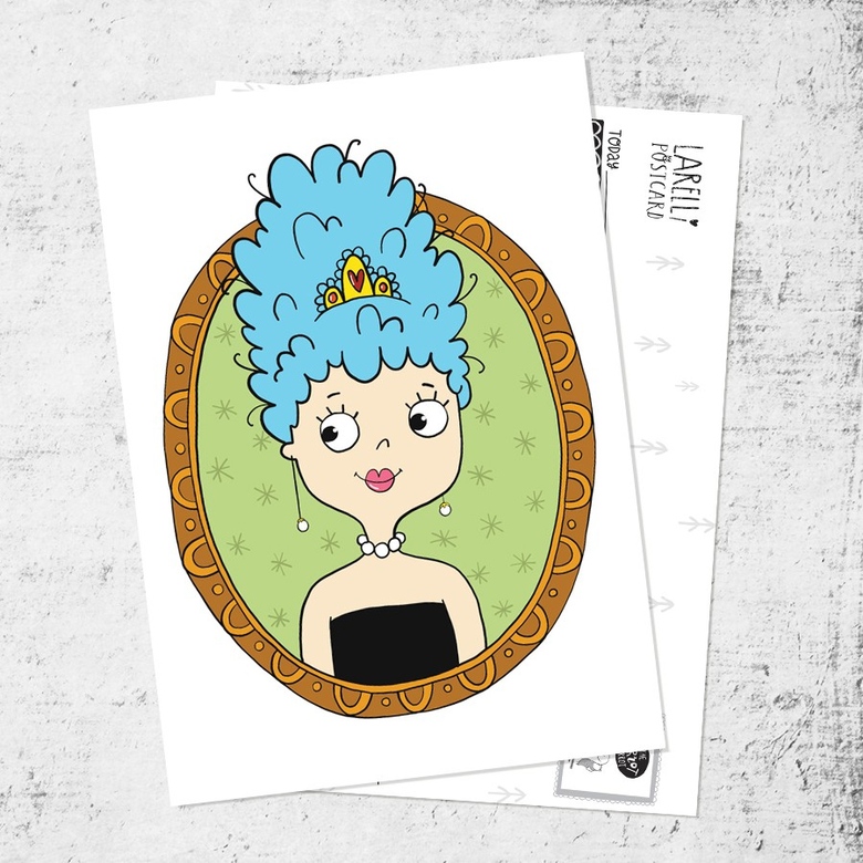 Почтовая открытка «Мардж Голайтли»