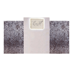 Фотозона с серебряными пайетками и белым центром