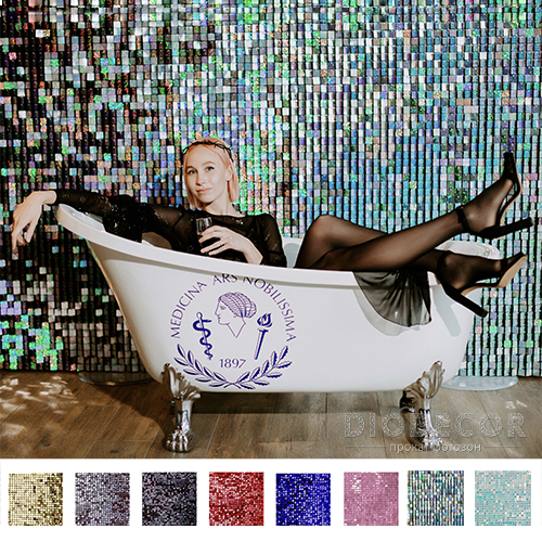 Мерцающая фотозона с ванной