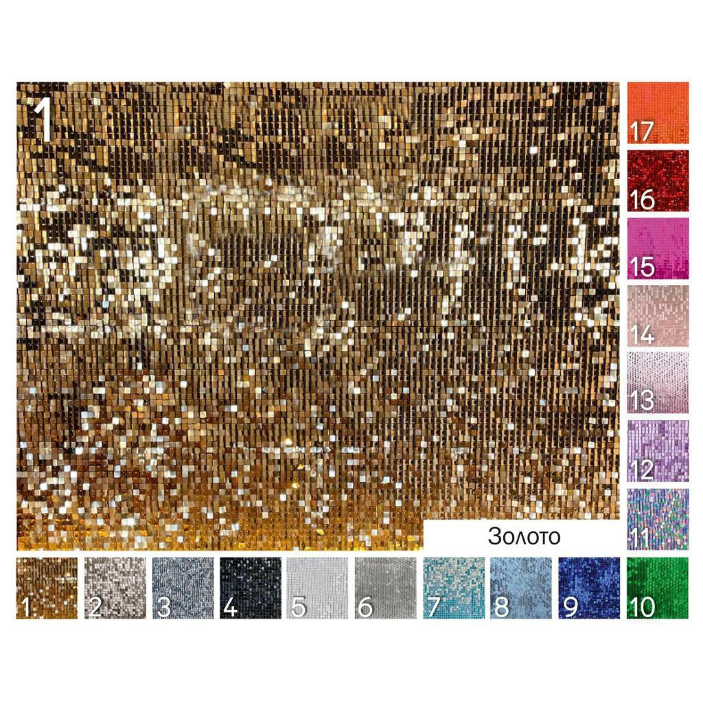 Фотозона из пайеток