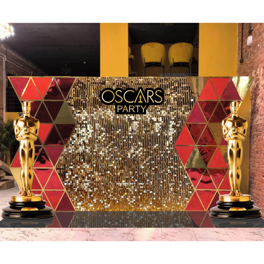 Красная фотозона Оскар